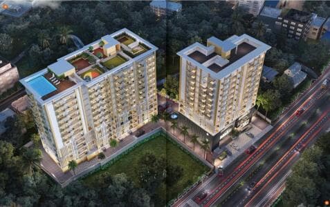 Krishna Garden Annex photo 2 - 2, 3 BHK Apartment in Jagamara, Bhubaneswar