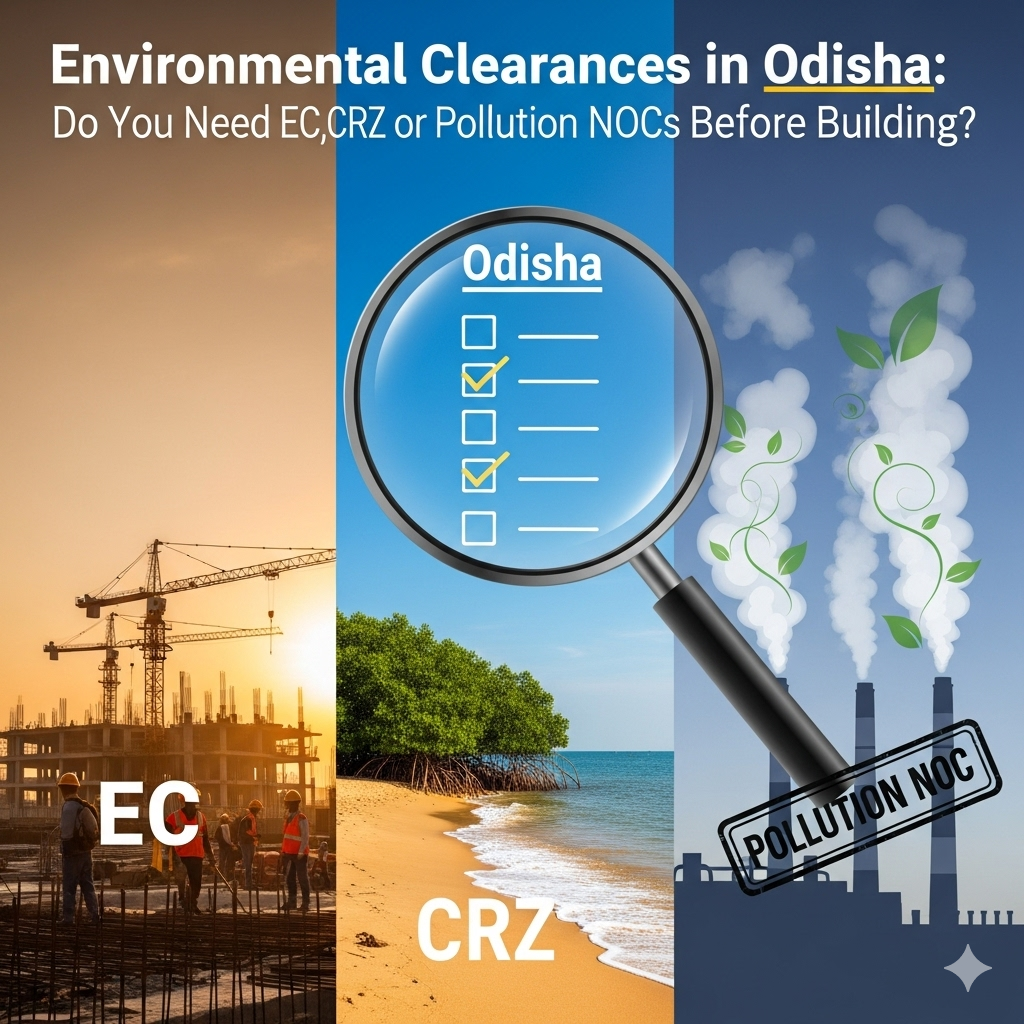 Environmental Clearances in Odisha: Do You Need EC, CRZ, or Pollution NOCs Before Building?
