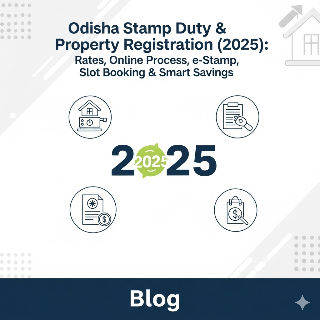 Odisha Stamp Duty & Property Registration (2025): Rates, Online Process, e-Stamp, Slot Booking & Smart Savings